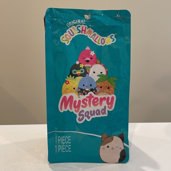 NWT 5” Cookie the Flamingo in Hula Skirt Squishmallow from Summer Mystery Bag - Picture 6 of 6